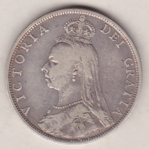 1891 Silver Florin Coin - Victoria Jubilee Head - Image 2