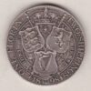 1898 Silver Florin coin. The portrait of Queen Victoria on the Obverse. With a crown above shields of England, Scotland and Ireland on the reverse.