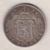 1901 Cyprus Nine Piastres coin. The obverse features Queen Victoria. The reverse features a crowned shield of arms which divides the dates.