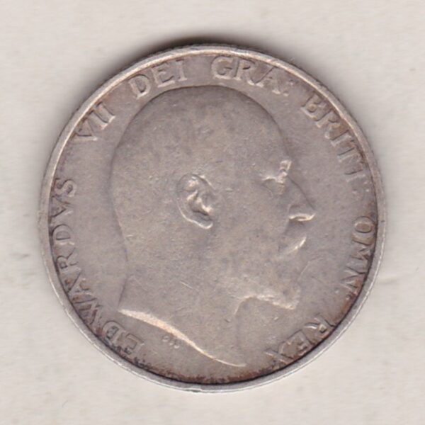 1905 Silver Shilling – Edward VII - Image 2