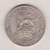 1913 Silver Shilling coin featuring King George VI on the Obverse. The Reverse features a crowned lion with date and denomination.