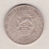 1919 Silver Shilling coin featuring King George VI on the Obverse. The Reverse features a crowned lion with date and denomination.