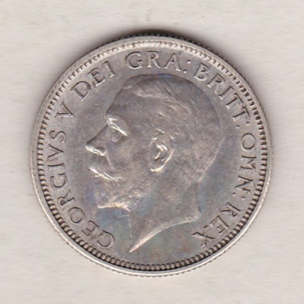 1926 Modified Effigy Silver Shilling – George VI - Image 2