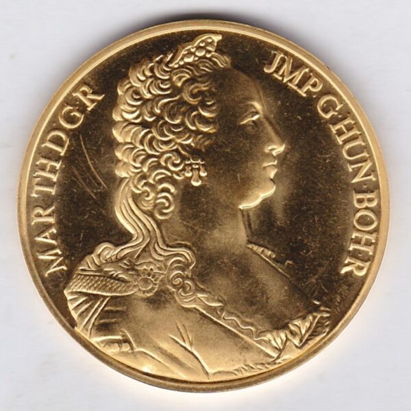 1989 Belgium Gold One Ounce Maria Theresia - Image 2