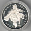 2004 Five Pounds Standard Silver Proof Entente Cordiale. This Standard proof coin comes boxed with certificate as issued by the royal mint.