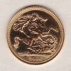 2006 Gold Half Sovereign coin featuring the fourth portrait of Queen Elizabeth II on the Obverse. St George and the dragon on the Reverse.