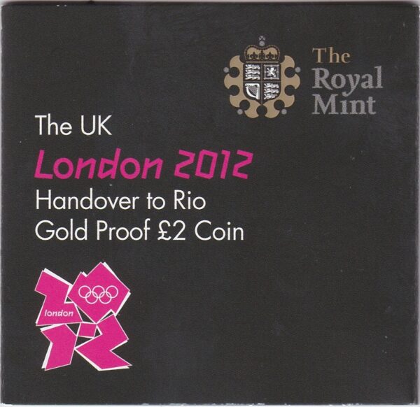 2012 Gold Proof Two Pounds - Image 3