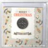 Sealed 2018 Cupro-Nickle Five Pounds Christmas Nutcracker. This coin features Elizabeth II On the obverse side of the coin.