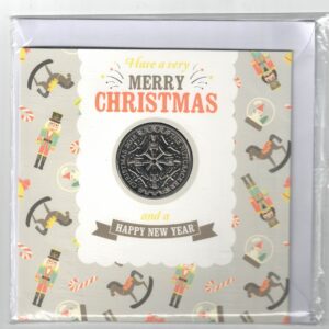 Sealed 2018 Cupro-Nickle Five Pounds Christmas Nutcracker. This coin features Elizabeth II On the obverse side of the coin.