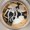 2021 Two Pounds Standard Silver Proof H.G. Wells was issued by the royal mint and includes the original box and certificate.