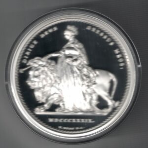 Boxed 2019 Alderney Silver Proof One Kilo Coin Una & The Lion. This coin was struck by the commonwealth mint, struck in .999 silver.