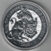 2023 Silver Ten Ounce Coin Bull Of Clarence. This coin contains ten ounces of .9999 fine silver. All of our silver coins are in stock