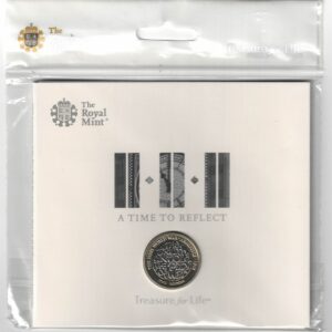 Sealed 2018 Two Pound Coin First World War Armistice featuring Elizabeth II on the obverse. All coins are in stock for despatch