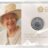 Sealed 2016 Queen's 90th Birthday Silver Half Ounce Twenty pound Coin. This coin contains half an ounce of fine silver. All coins are instock.