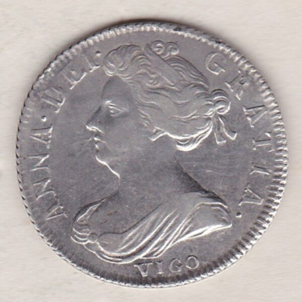 1702 Silver Shilling - Anne - Image 2