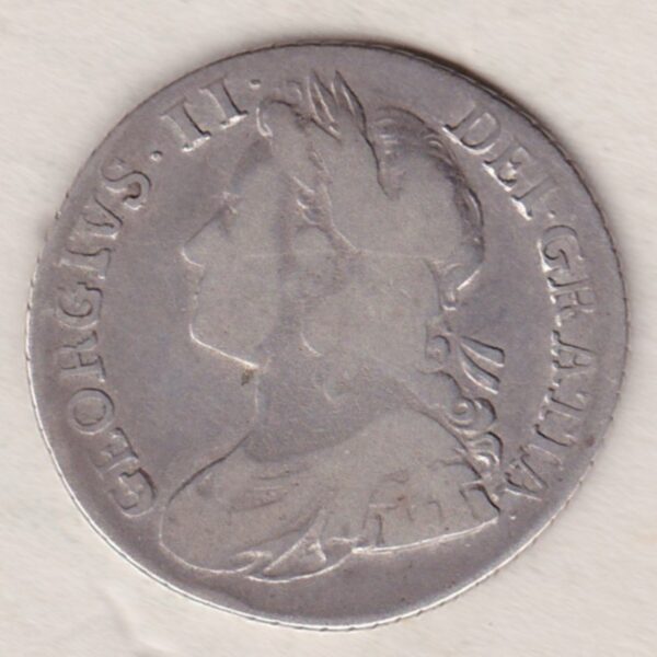 1739 Silver Shilling - George II - Image 2