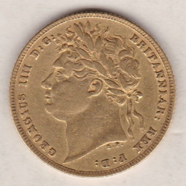 1821 Gold Sovereign Coin – George IV - Image 2