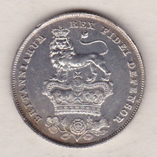 1825 Silver Shilling - George IV - Image 2