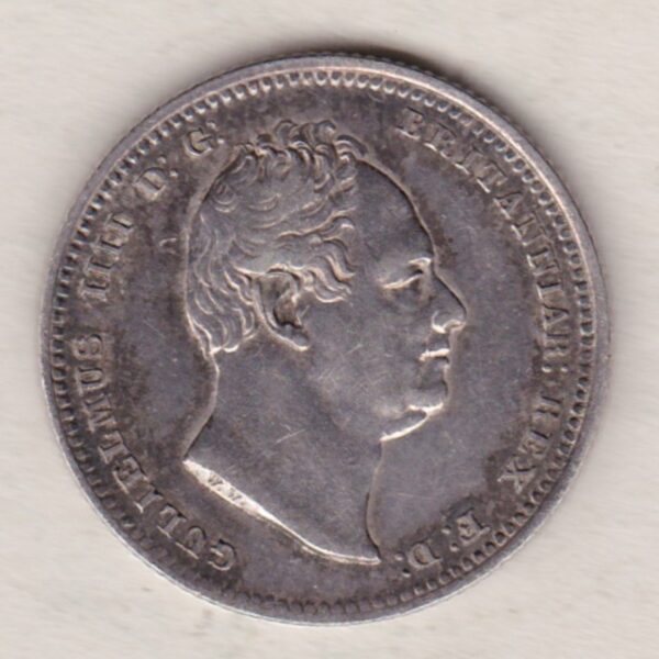 1836 Silver Shilling - William IV - Image 2