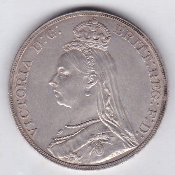 1892 Silver Crown - Victoria Jubilee Head - Image 2