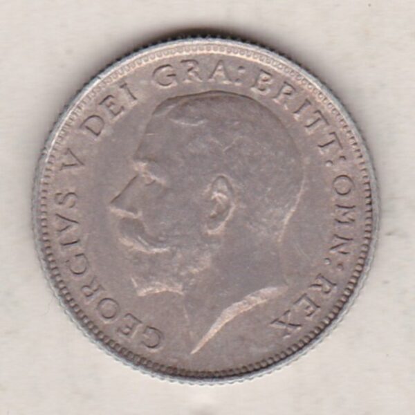 1923 Silver Sixpence – George V - Image 2