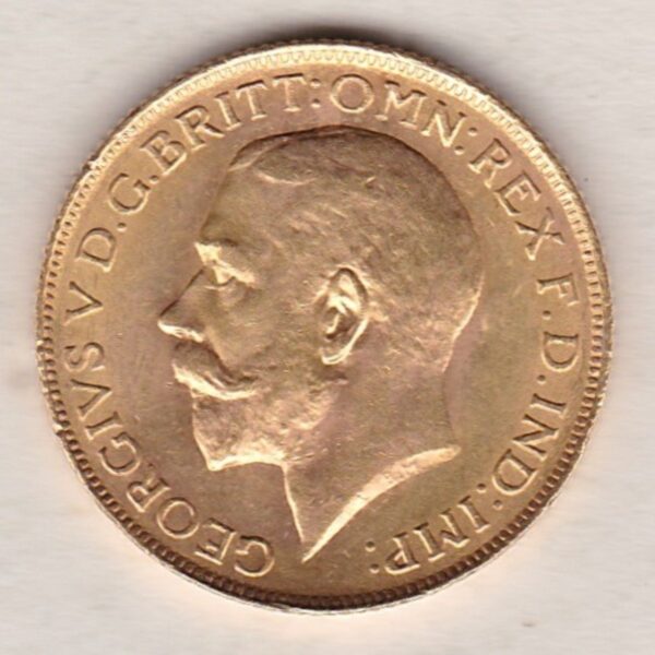 1925 SA Gold Sovereign Coin - George V - Image 2