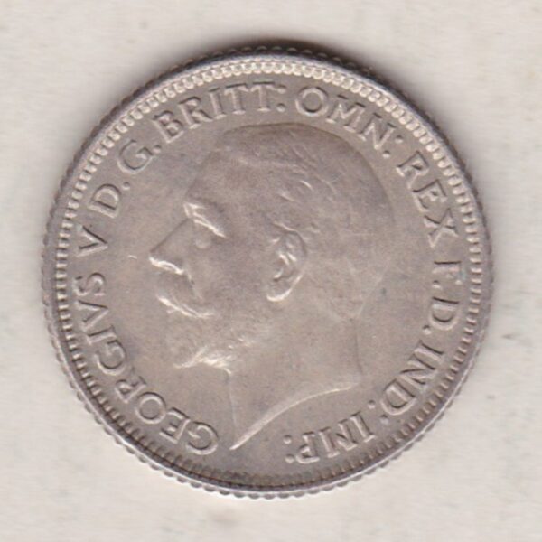 1929 Silver Sixpence – George V - Image 2