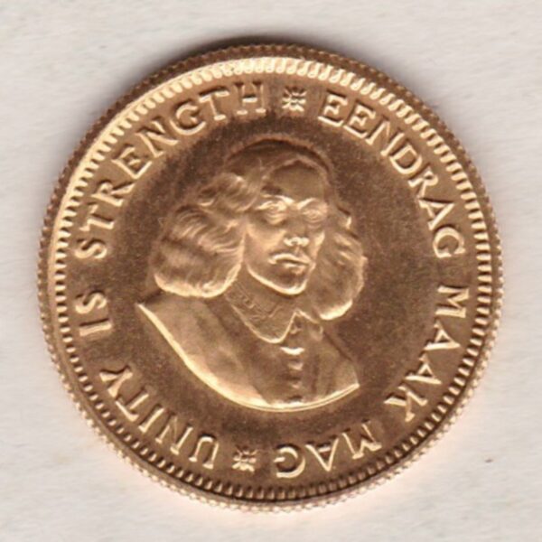 1976 South Africa Gold One Rand - Image 2