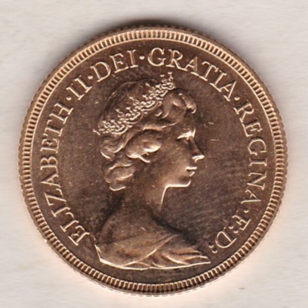 1981 Gold Sovereign Coin - Elizabeth II - Image 2