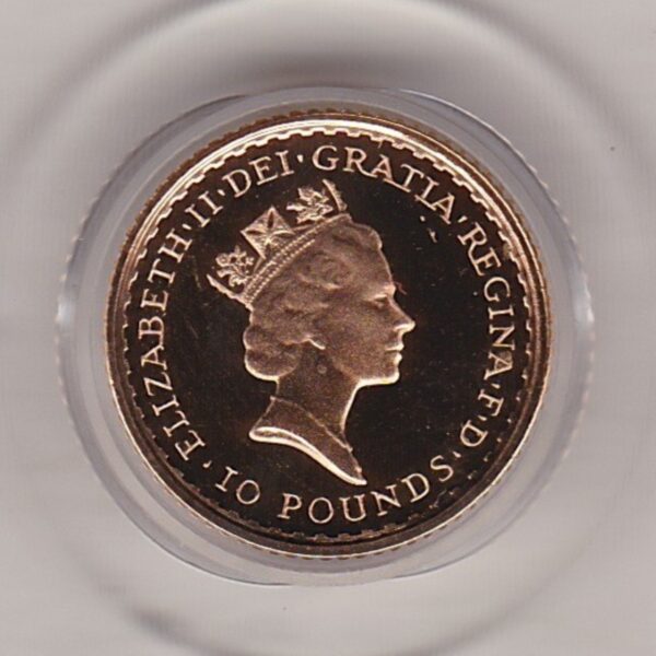 1988 Gold Proof Tenth Ounce Britannia - Image 2