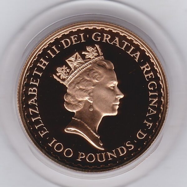 1989 Gold Proof One Ounce Britannia - Image 2