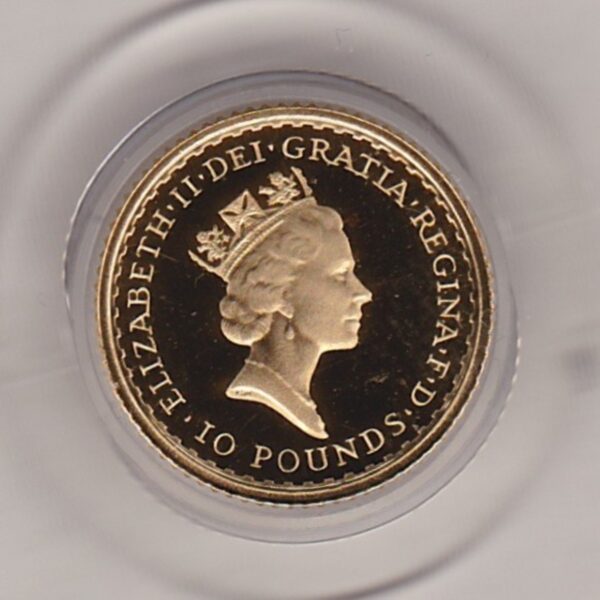 1996 Gold Proof Tenth Ounce Britannia - Image 2