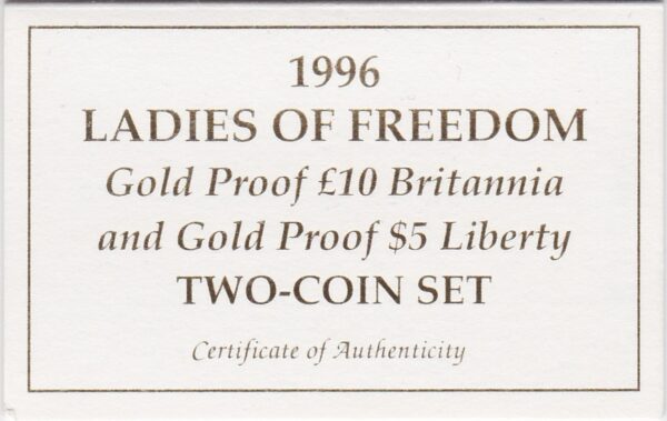 1996 Ladies Of Freedom Gold Set - Image 3