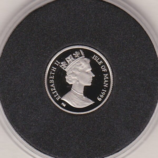 1999 Isle Of Man Gold Twenty-fifth Platina - Image 2