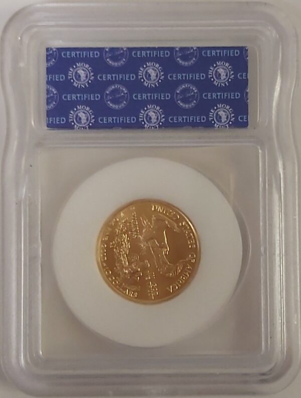 2002 Gold USA Elvis Presley Quarter Ounce - Image 3