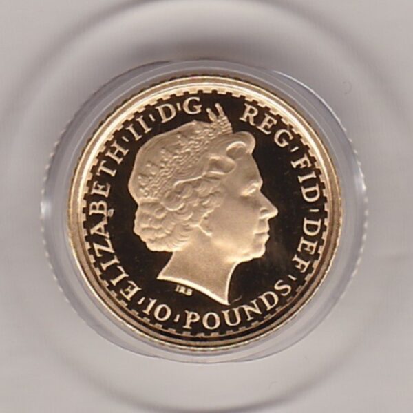 2003 Gold Proof Tenth Ounce Britannia - Image 2