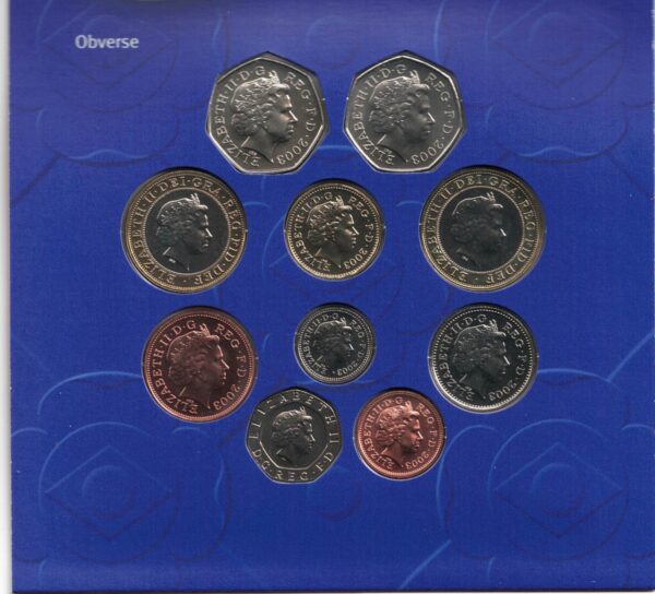 2003 Royal Mint Brilliant Uncirculated Ten Coin Collection - Image 2