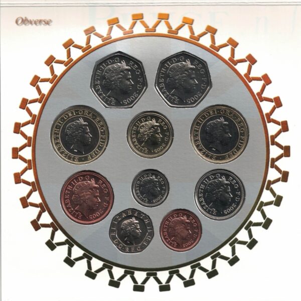 2005 Royal Mint Brilliant Uncirculated Ten Coin Collection - Image 2