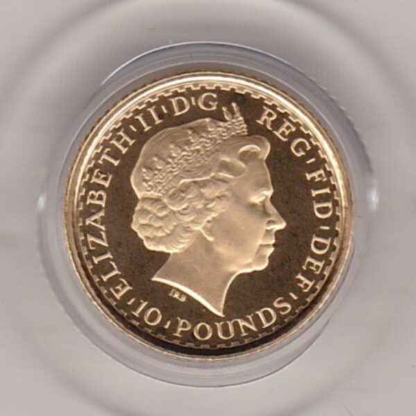 2006 Gold Proof Tenth Ounce Britannia - Image 2