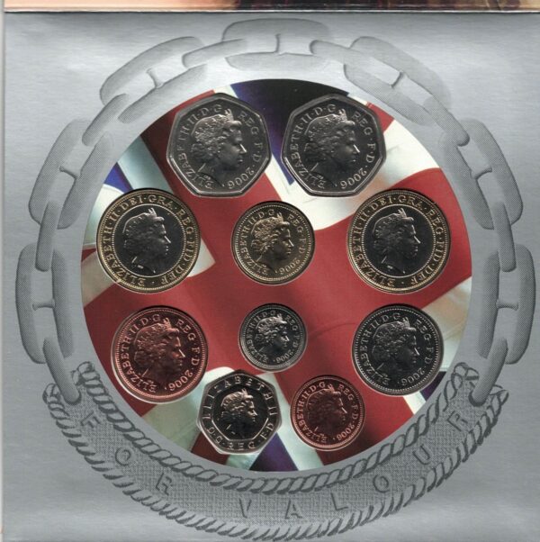 2006 Royal Mint Brilliant Uncirculated Ten Coin Collection - Image 2