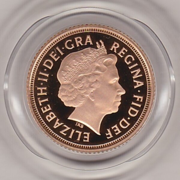 2007 Gold Proof Half Sovereign - Image 2