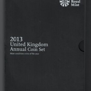 2013 Royal Mint Annual Fifteen Coin Set . This 2013 set comes with card outer. All coins are in stock for despatch. You are buying a set of 15 coins.