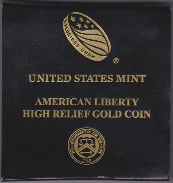 2015 Gold High Relief USA One Ounce - Image 5