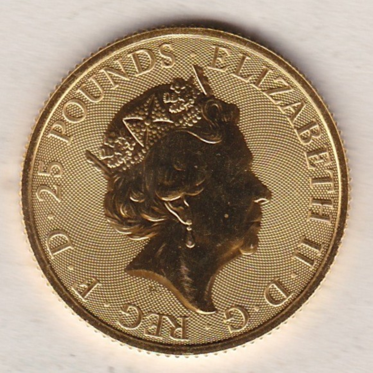 2022 Gold Quarter Ounce Lion Of England - Image 2