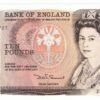 B346 Somerset Ten Pounds banknote. Deep brown on multicolour underprint. The obverse features Elizabeth II. The reverse features Florence Nightingale.