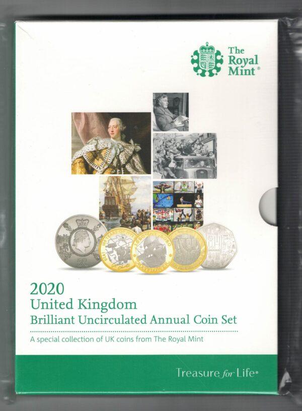 Sealed 2020 Royal Mint Annual Thirteen Coin Set . This 2020 set comes with card outer. All coins are in stock for despatch. You are buying a set of 13 coins