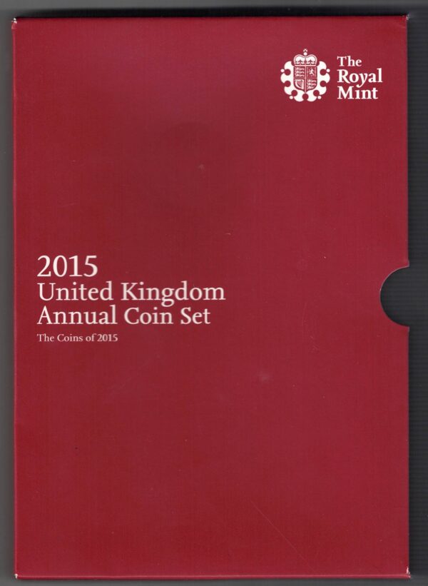 2015 Royal Mint Annual Thirteen Coin Set . This 2015 set comes with card outer. All coins are in stock for despatch. You are buying a set of 13 coins.