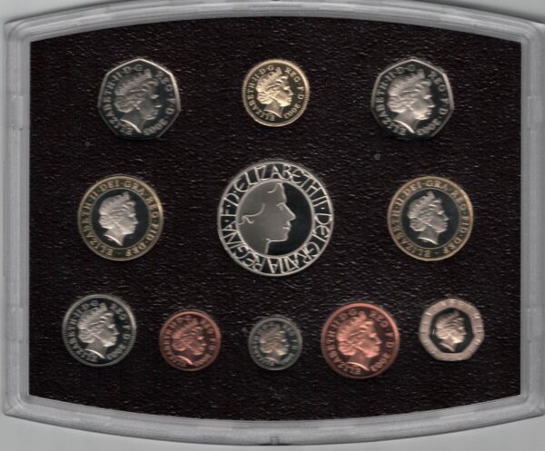 Boxed 2003 Royal Mint Eleven Coin Proof Set - Image 2