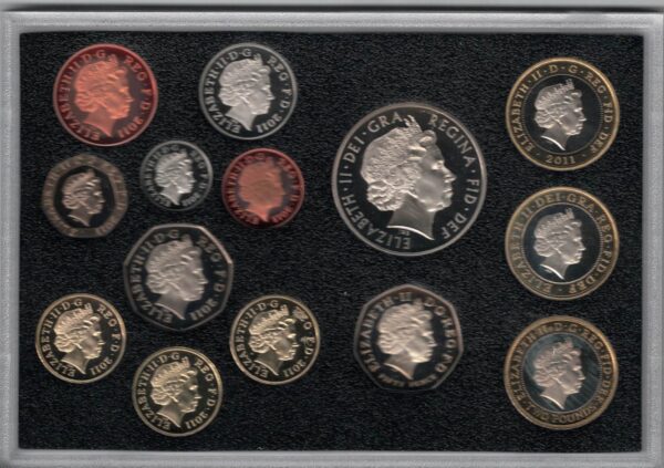 Boxed 2011 Royal Mint Fourteen Coin Proof Set - Image 2