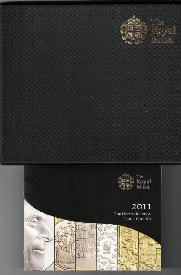 Boxed 2011 Royal Mint Fourteen Coin Proof Set - Image 3